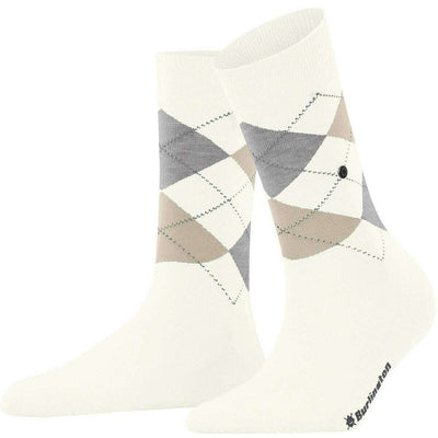 Burlington White Covent Garden Socks
