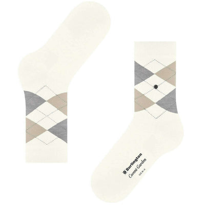 Burlington White Covent Garden Socks