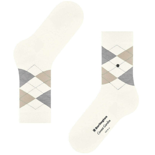 Burlington White Covent Garden Socks