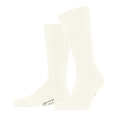 Burlington White Duke Street Socks