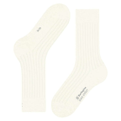 Burlington White Duke Street Socks
