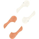 Burlington White Everyday 2-Pack Invisible Socks
