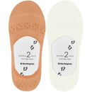Burlington White Everyday 2-Pack Invisible Socks