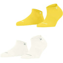 Burlington White Everyday 2-Pack Sneaker Socks