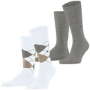 Burlington White Everyday Mix 2-Pack Socks