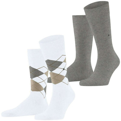 Burlington White Everyday Mix 2-Pack Socks