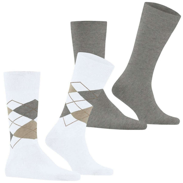 Burlington White Everyday Mix 2-Pack Socks
