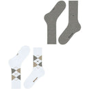 Burlington White Everyday Mix 2-Pack Socks