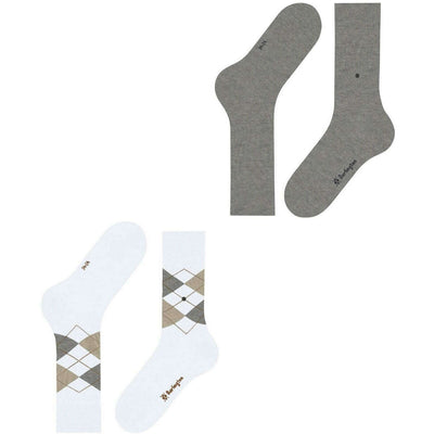 Burlington White Everyday Mix 2-Pack Socks