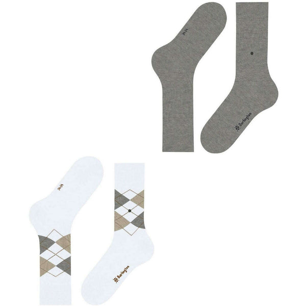Burlington White Everyday Mix 2-Pack Socks