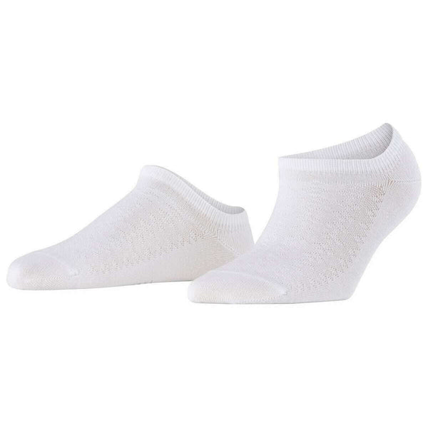 Burlington White Merseyside Trainer Socks
