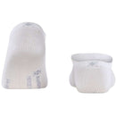 Burlington White Merseyside Trainer Socks