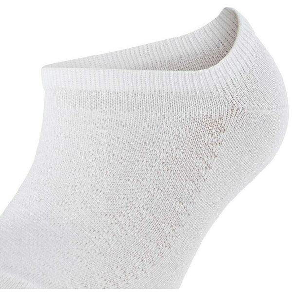 Burlington White Merseyside Trainer Socks