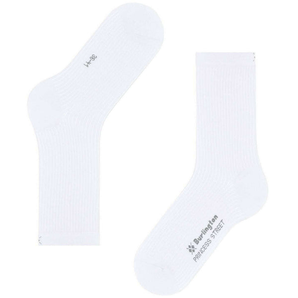 Burlington White Princess Street Socks
