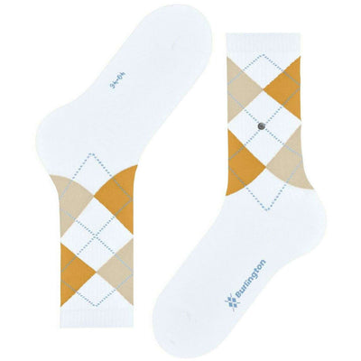 Burlington White Rib Court Socks