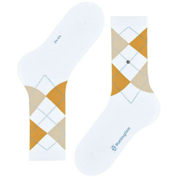 Burlington White Rib Court Socks