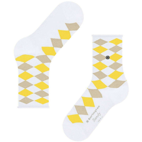 Burlington White Sandy Short Socks