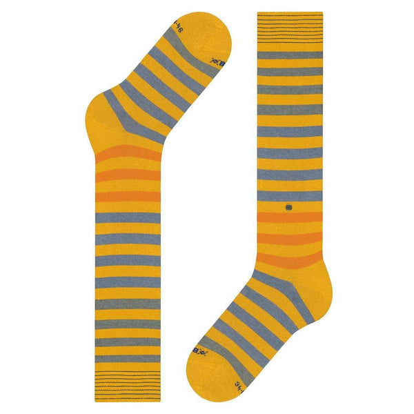 Burlington Yellow Blackpool Knee High Socks
