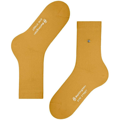 Burlington Yellow Bond Street Socks
