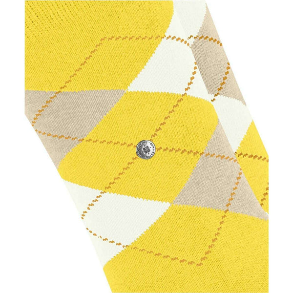 Burlington Yellow Everyday Argyle 2-Pack Socks