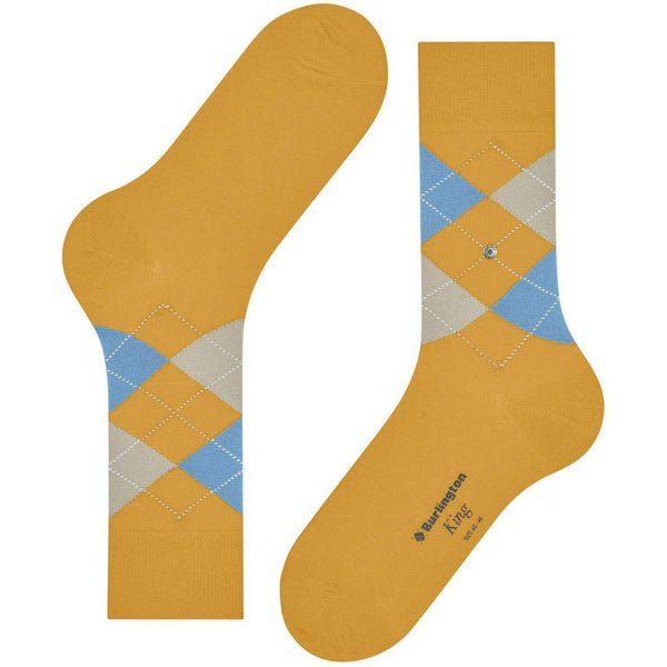 Burlington Yellow King Socks