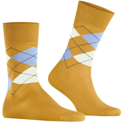 Burlington Yellow Manchester Socks