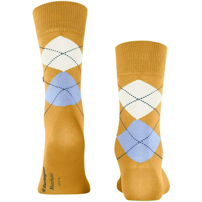 Burlington Yellow Manchester Socks