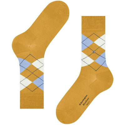 Burlington Yellow Manchester Socks