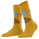 Burlington Yellow Marylebone Socks