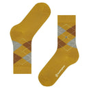 Burlington Yellow Marylebone Socks