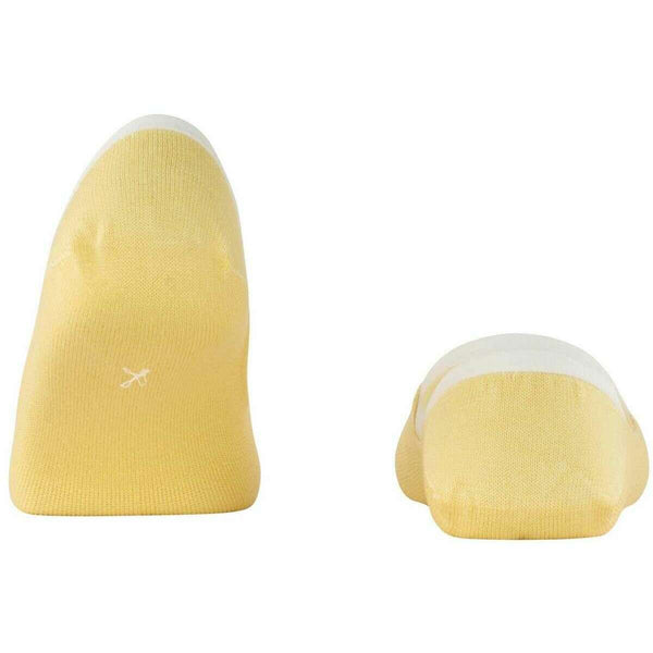 Burlington Yellow Merseyside Invisible Socks