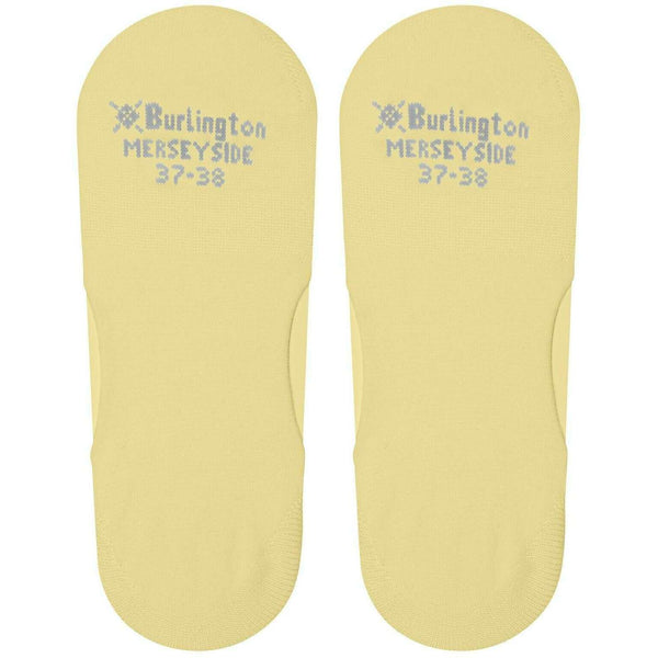 Burlington Yellow Merseyside Invisible Socks