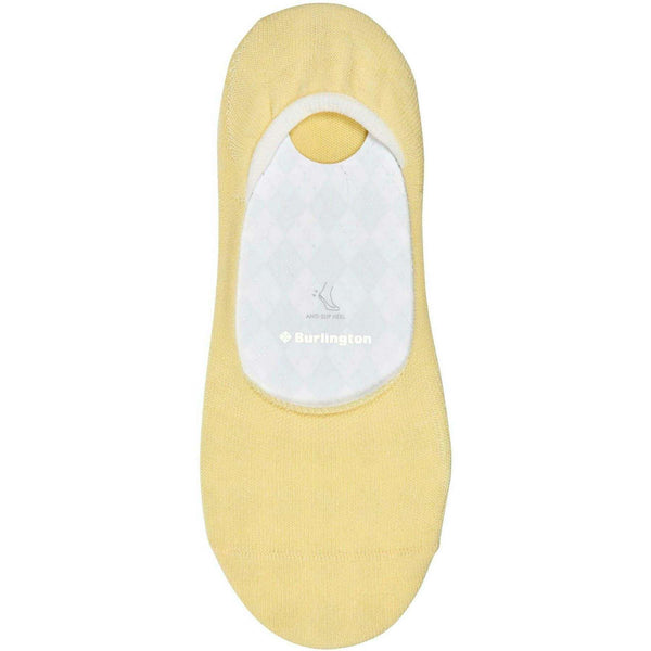 Burlington Yellow Merseyside Invisible Socks
