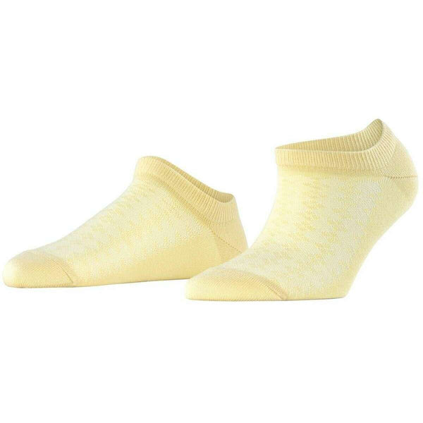 Burlington Yellow Merseyside Trainer Socks