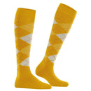 Burlington Yellow Whitby Knee High Socks