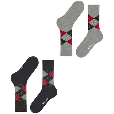 burlington-grey-everyday-argyle-2-pack-socks-34597162