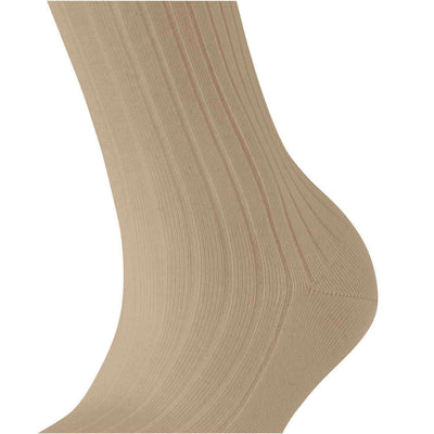 falke-beige-cotton-rib-socks-35838295