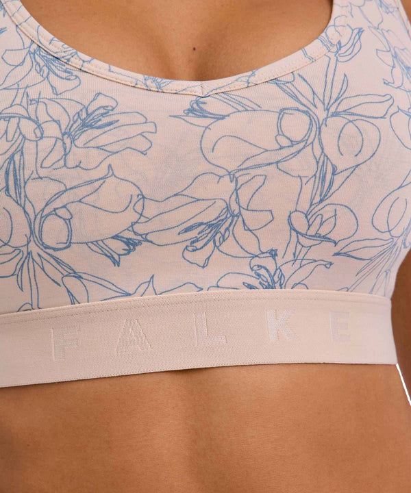 Falke Blue Daily Comfort Print 2-Pack Bustier Bralette