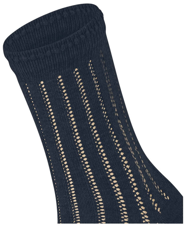 Falke Blue Eyelet Socks