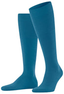 Falke Blue Airport Knee High Socks