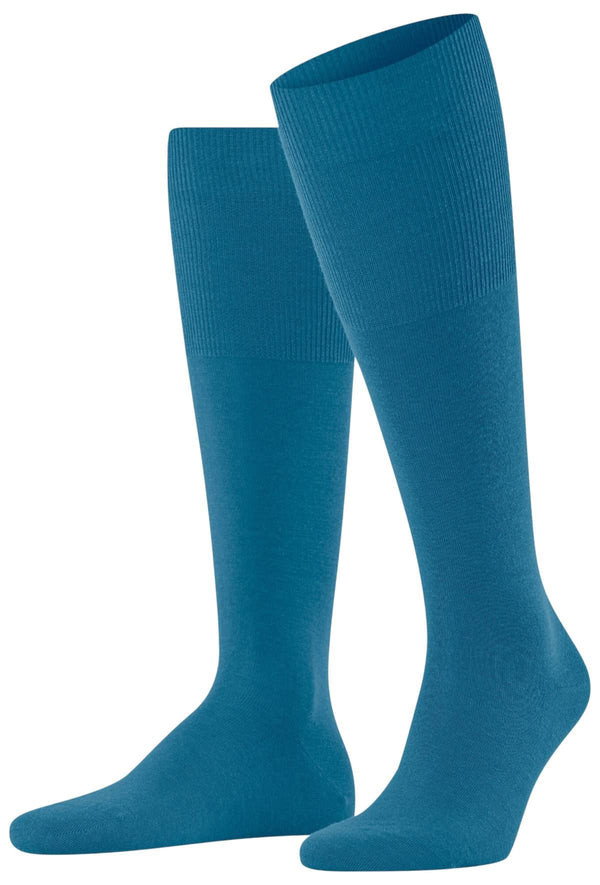 Falke Blue Airport Knee High Socks