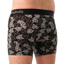 Comfyballs Black Cotton Long Boxer