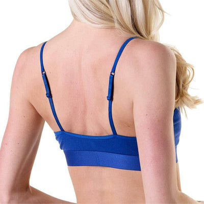 Comfyballs Blue Comfycel Crop Bra
