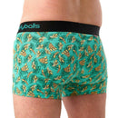 Comfyballs Green Cotton Regular Boxer