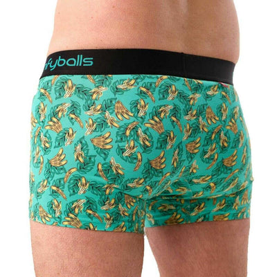 Comfyballs Green Cotton Regular Boxer