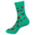 Comfyballs Green Rayon Socks