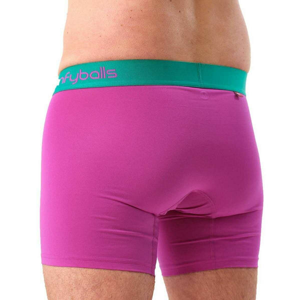 Comfyballs Purple Performance Long Boxer