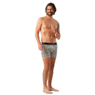 Comfyballs White Cotton Long Boxer