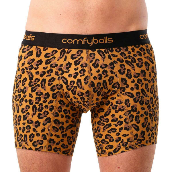 Comfyballs Yellow Cotton Long Boxer