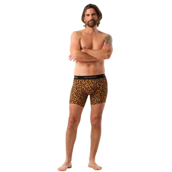 Comfyballs Yellow Cotton Long Boxer